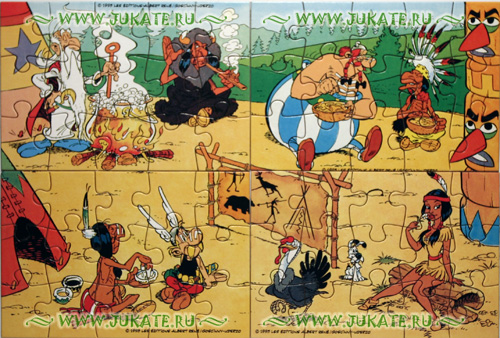 Суперпазл Asterix Frankreich (1997)