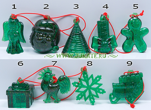 Christmas decorations(green) (2016)