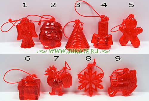 Christmas decorations(red) (2016)