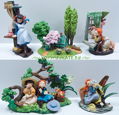 Japan toys  -  Kaiyodo / Anne Mini Vignette Collection